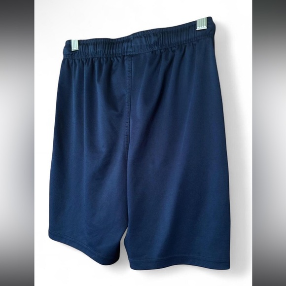 Kids Navy Performance Drawstring Shorts - Picture 6 of 8